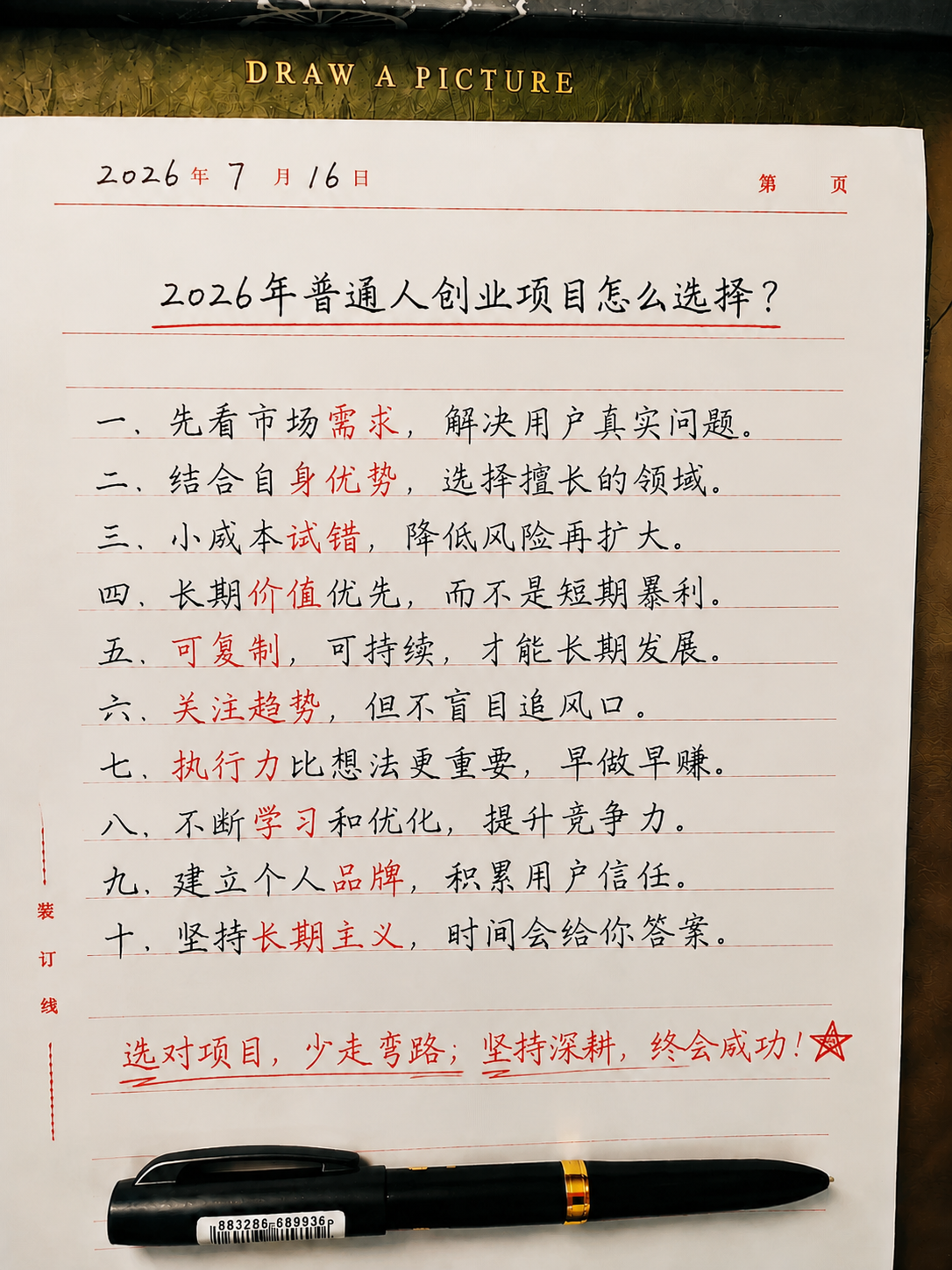 2026年普通人创业项目怎么选择？选择创业项目之前必须考虑的5个标准-共创社