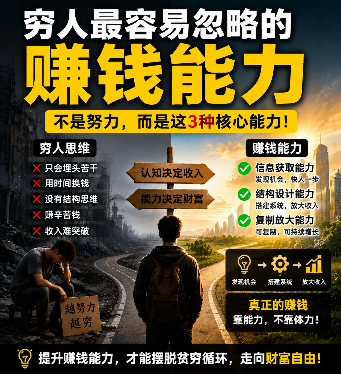 穷人最容易忽略的赚钱能力：普通人创业的真正分水岭-共创社