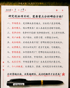 研究创业项目时，需要重点分析哪些方面？创业项目评估完整方法-共创社