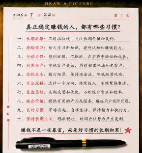 真正稳定赚钱的人，都有哪些习惯？-共创社