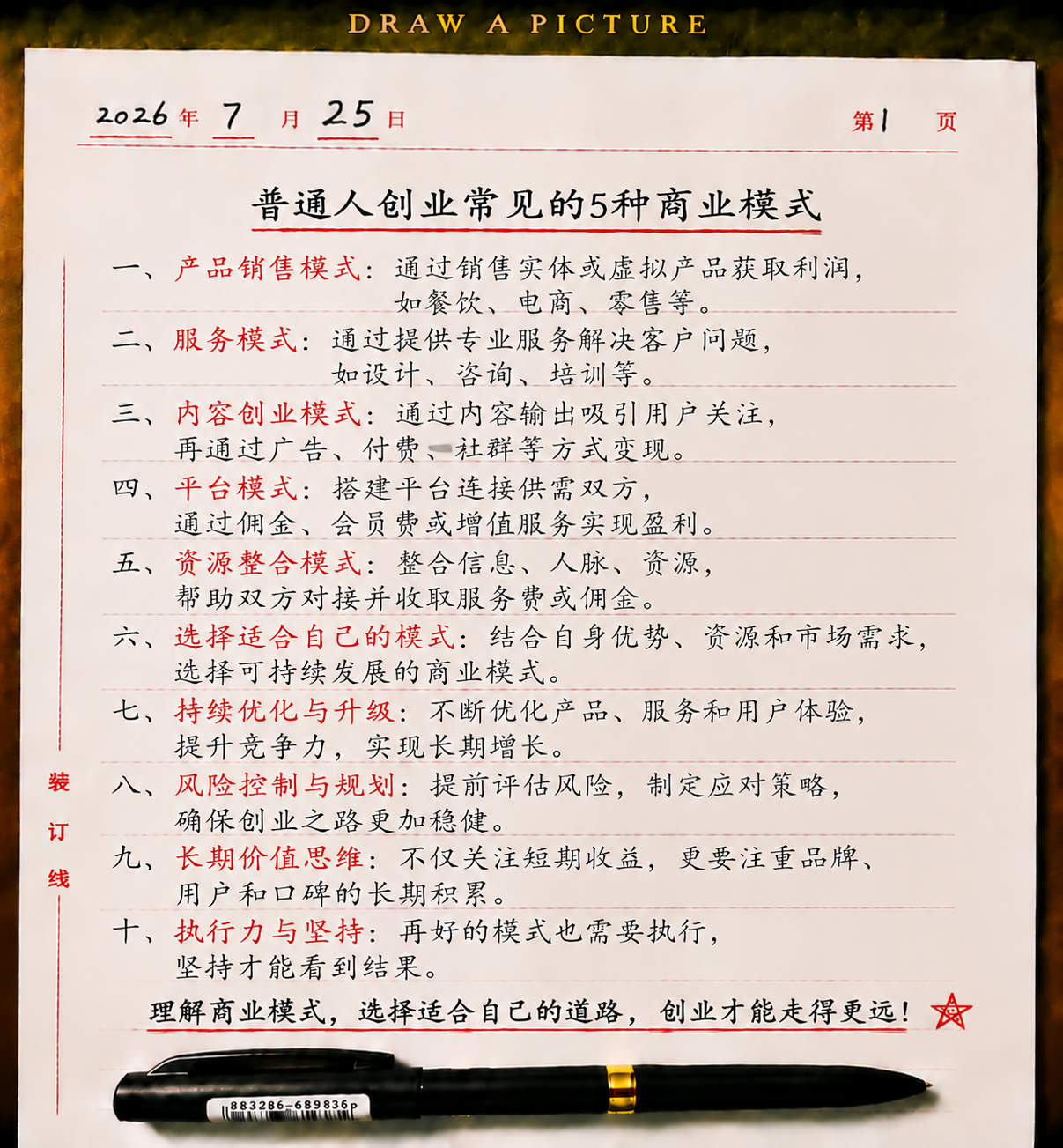 普通人创业常见的5种商业模式：选择正确模式，提高创业成功率-共创社