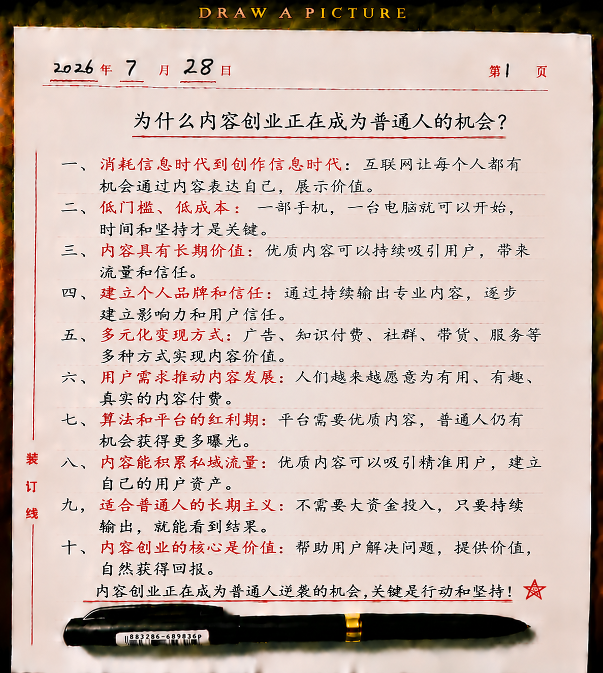 为什么内容创业正在成为普通人的机会？-共创社