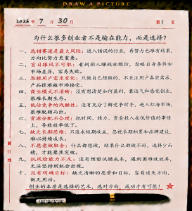 为什么很多创业者不是输在能力,而是选择?-共创社