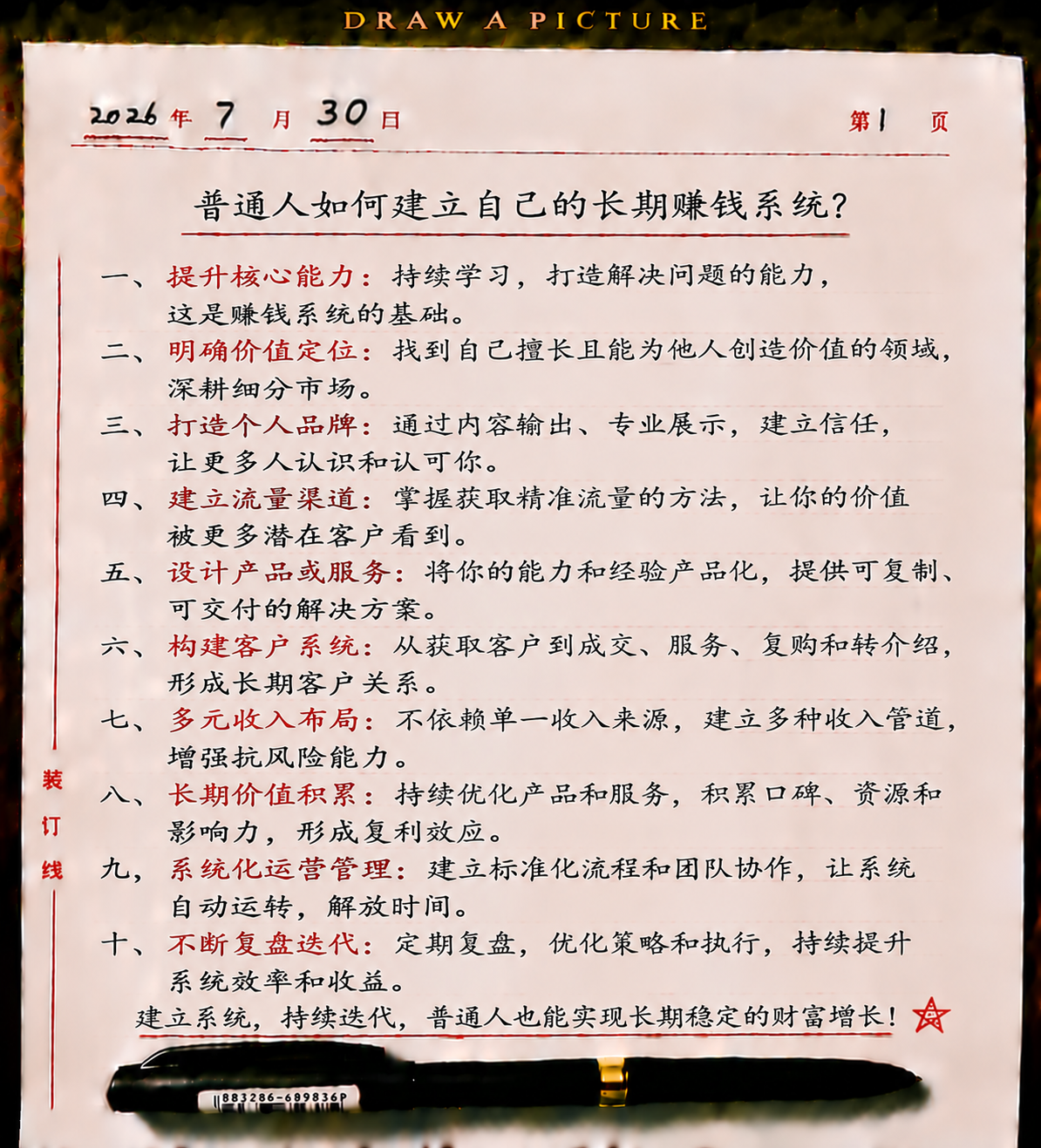 普通人如何建立自己的长期赚钱系统？-共创社