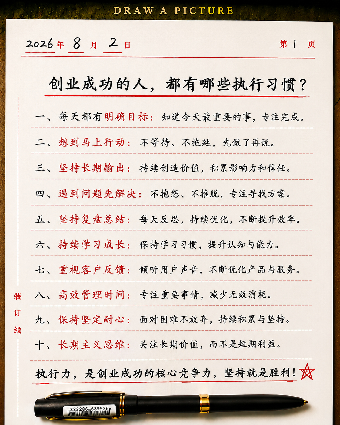 创业成功的人，都有哪些执行习惯？-共创社