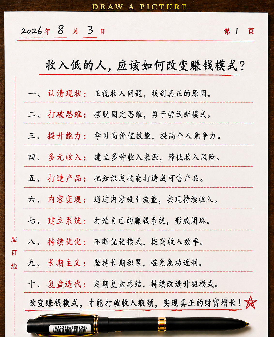收入低的人，应该如何改变赚钱模式？-共创社